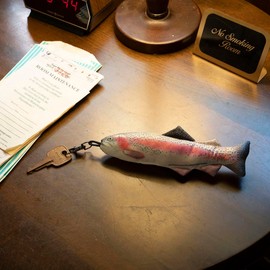 Dulton Fishes Lifestyle Fish Cushion/Key Chain Body Pillow Marine Life Scandinavian FISHES, RAINBOW TROUT, Keychain