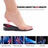 Height Increase Insoles 3 Layers, 1.18 to 2.75 Inches, Universal