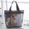 Drainage Mesh Bath & Swim Bag Beach Bag Shoulder Bag 4 Colors / 물빠짐 메쉬망 목욕 수영가방 비치백 숄더백 4색상