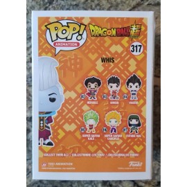 Funko Pop!  DragonBall Whis #317 Glows in the Dark Galactic Toy Exclusive Mint