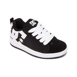DC Shoes ADBS100207 Bambino Scarpa da Skate, Black/White, 34 EU