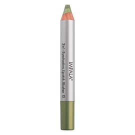 IMPALA | Jumbo 3-in-1-Stift, Farbe 13 Gold | Lidschatten, Lippenstift und Rouge | Perfekte Verblendbarkeit | Weiche, lang anhaltende Textur | Intensive Farben | Einfach anzuwenden