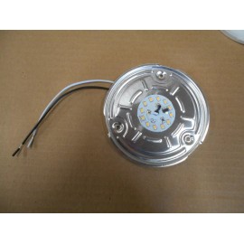 DREAM LIGHTING *SET OF FOUR 12 VOLT RV LED DREAM LIGHTING LED WHITE 4 1/2" ROUND FREE SHIPPING