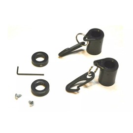 Neverfurl 3/4"" Black Never Furl Eliminates flag wrapping around pole read all info