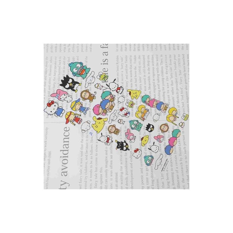 Sanrio Characters Sticker 4 Size Sticker Sanrio