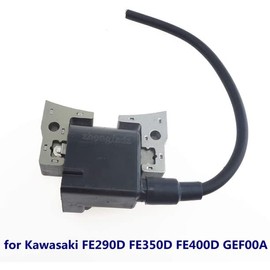 PARTSRUN #21171-2207 Ignition Coil Module Replace Club Car Golf Cart 1997-UP 1019092-01 5133 Fits Kawasaki Engine FE290D FE350D FE400D GEF00A For JOHN DEERE #M126972,ZF-IG-A00110