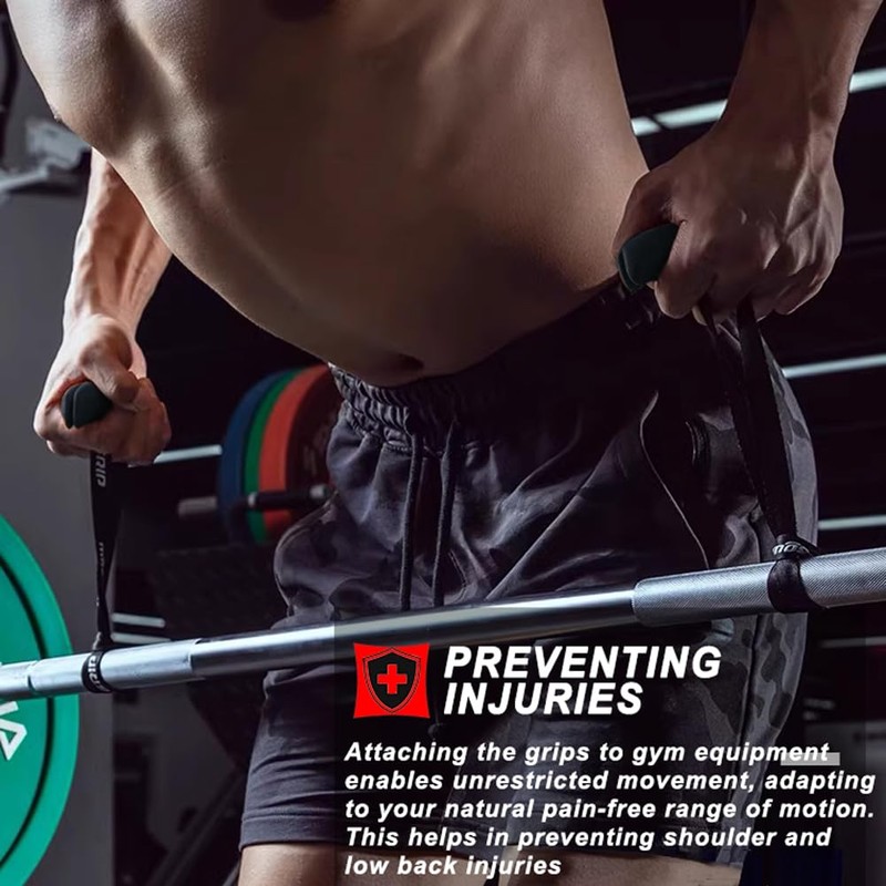 LARA STAR Pull-Up Handles Fitness Belt Heavy Duty Cable Machine