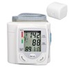 Wrist Blood Pressure Monitor Adjustable Cuff Large LCD Display Digital