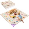 Baby Mat for Floor,1.2Inch Thick Foam Crawling Mat for Babies,Waterproof