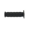 Handlebar grip rubber left, firm grip, with waffle pattern -