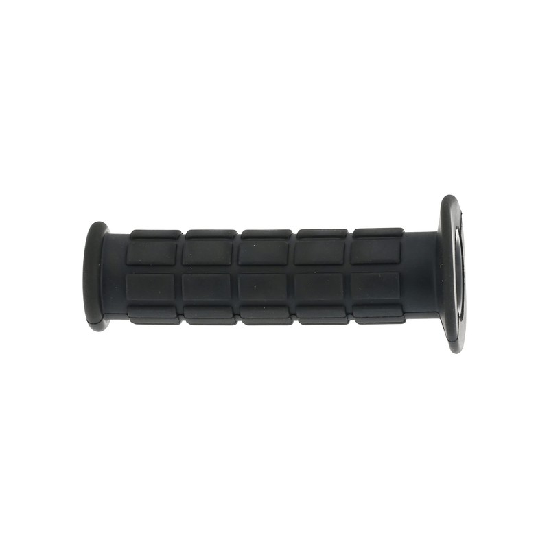 Handlebar grip rubber left, firm grip, with waffle pattern -