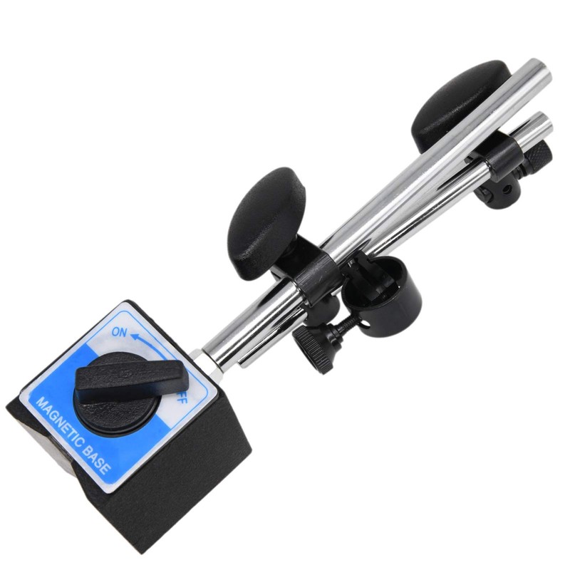 Dial Indicator with Magnetic Base, 0-1.0" Tester Gage, 0.001" Precision