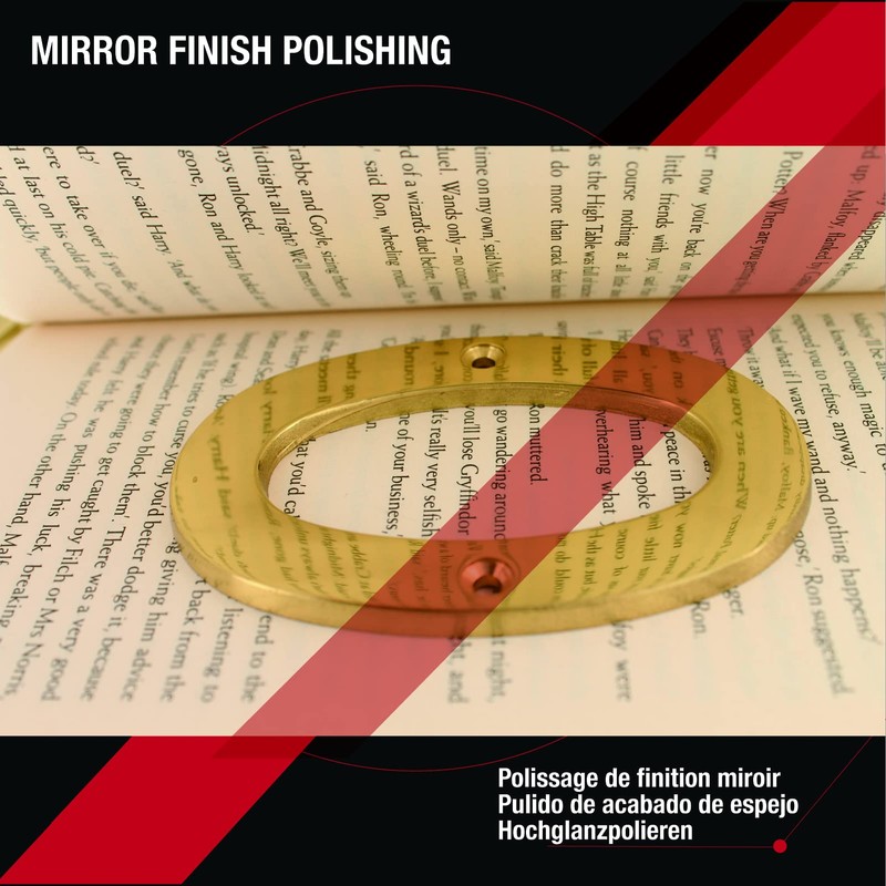 ZhongWang Hardware ZW-A200 4 Inch Bright Brass House Number 0/ZhongWang