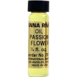 INDIO Anna Riva Oil- Passion Flower 1/4oz~ for Anointing Candles, Charms & Altar Tools ~
