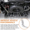 Rear Left Exhaust Bracket Muffler Support, Compatible with Ram 1500