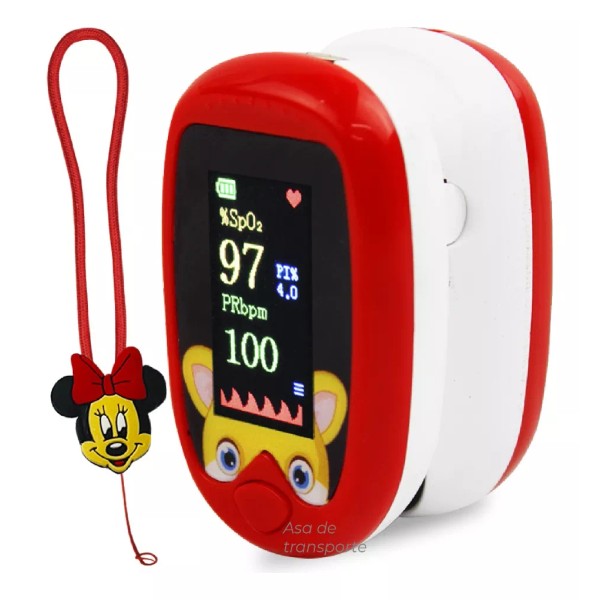 Oximetro De Pulso Oxímetro Pediatrico Portatil Digital Recargable Infantil