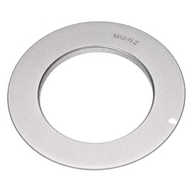 vhbw Adapter Ring Compatible with Nikon Z6, Z7, Z5 - Z Bayonet to Lenses with M42 Thread, Silver