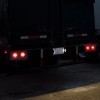 AUTOXBERT 2X 4inch Round Red White 16-LED Truck Trailer Brake