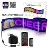 Devil Eyes Light for Cars, 52.4''x7.6'' Extra Large Flexible LED