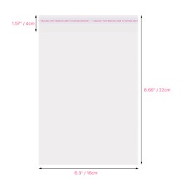 TORISING Magazine Protectors Clear Plastic Magazine Sleeves 80PCS 6.3 X 8.66 Inch Cellophane Bags 9 Silk Thick Resealable Protective Storage Display for Guides Documents Photos (6.3 x 8.66 inch)