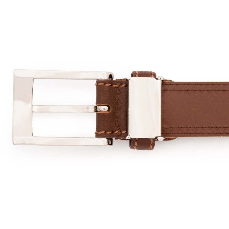 Lacoste 67060 Men's Belt, Genuine Leather, [05] Navy