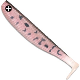 Monkey Lures Fat Lui - 9 cm, 11 cm, 14 cm, 18 cm, 23 cm - Big L Bait, Soft Bait, Pike Bait, Artificial Bait Fishing, Rubber Bait (Ugly Duck - Slightly UV Active, 23 cm)