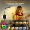 NoeiiT Wall Mounted Reading Light,Bedside Headboard Lights with 5 Color