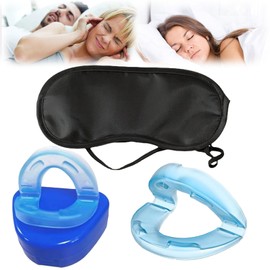 The Soothie Anti Snoring Mouthpiece Set, Universal Size Snore Mouth Guard for Men and Women