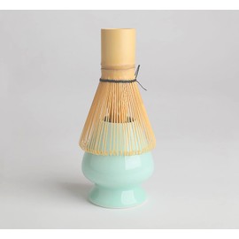 Chasen Stand Kuse-Repair Chasen Rest for Matcha Tea Ceremony, Tea Ceremony, Ceramics (Green Chasen)