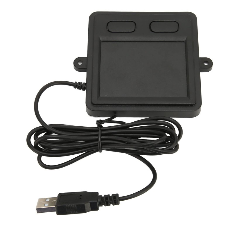 Wired USB Touchpad, Multifunctional High Sensitivity 2 Button, Portable Trackpad