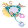 Car Backseat View Mirror Plush Fish Shape Cartoon Pattern Safety