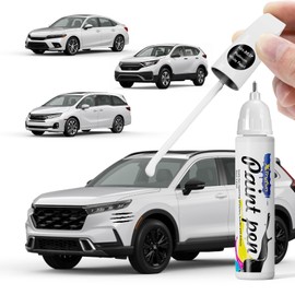 XTryfun Platinum White Pearl (NH-883P) Touch Up Paint Compatible with Honda, DIY Car Paint Scratch Repair, Quick & Easy Fix Automotive Scratch Repair for Civic/CRV/Odyssey/Accord/Pilot/HRV