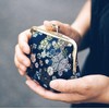 Kyoto Geimidou Nishijin Weave Wallet, 3.3 inch (3.3 cm) Purse