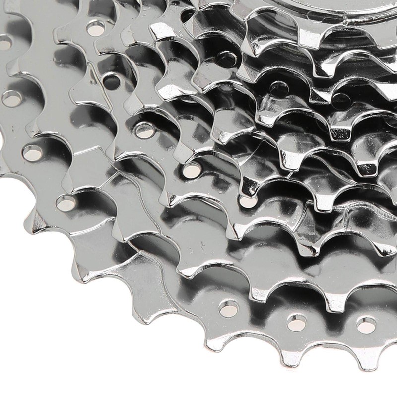 Alomejor 9 Speed Threaded Flywheel Mountain Bike Freewheel Direct Replace