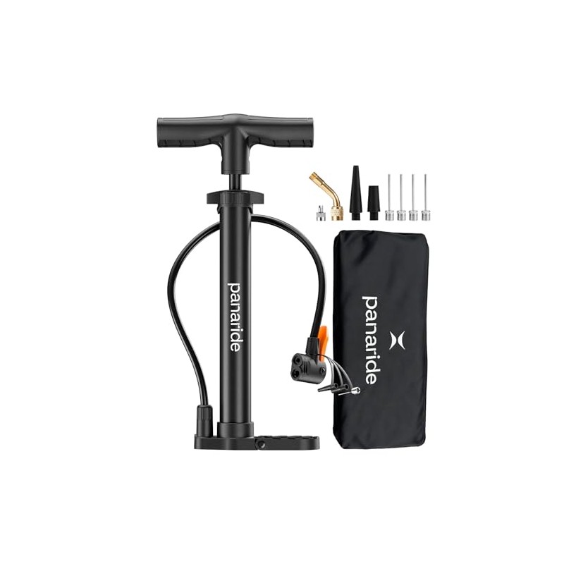 Advanced Bike Pump with Dual Presta and Schrader Valves
