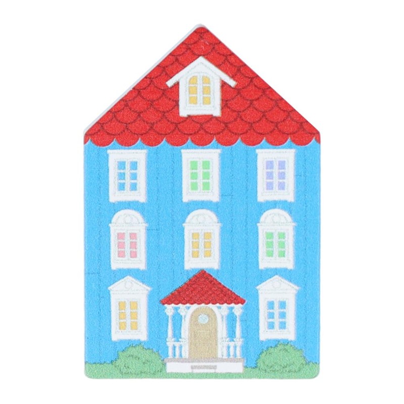 Sunstar Stationery Moomin Clip, Wooden Moomin Yashiki S3624102