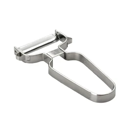 Lacor-60347-ST. STEEL TOMATO/DOUBLE PEELER