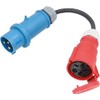 as - Schwabe Adapter Cable 0.3 m CEE 230 V