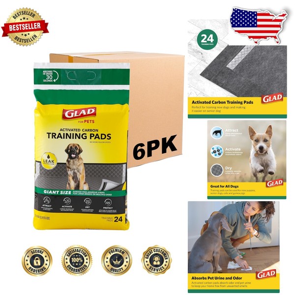 Leak-Proof 30" x 36" Training Pads for All Breeds -