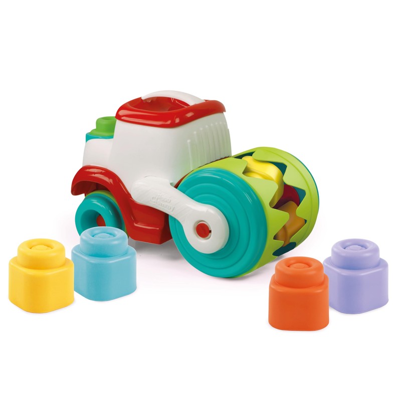 Clementoni Sensory Steamroller Brick Eater Roller 17495