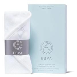 ESPA | Dual Action Cotton Cleansing Cloths | Set of 3 | 100% Pure Cotton | Spa-Level