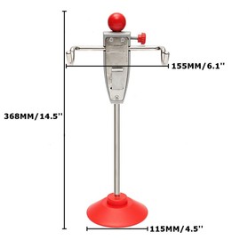 SAVEMORE4U18 Car 14.5''/368mm Steering Wheel Holder Stand Tool Wheel Alignment Essential Tool