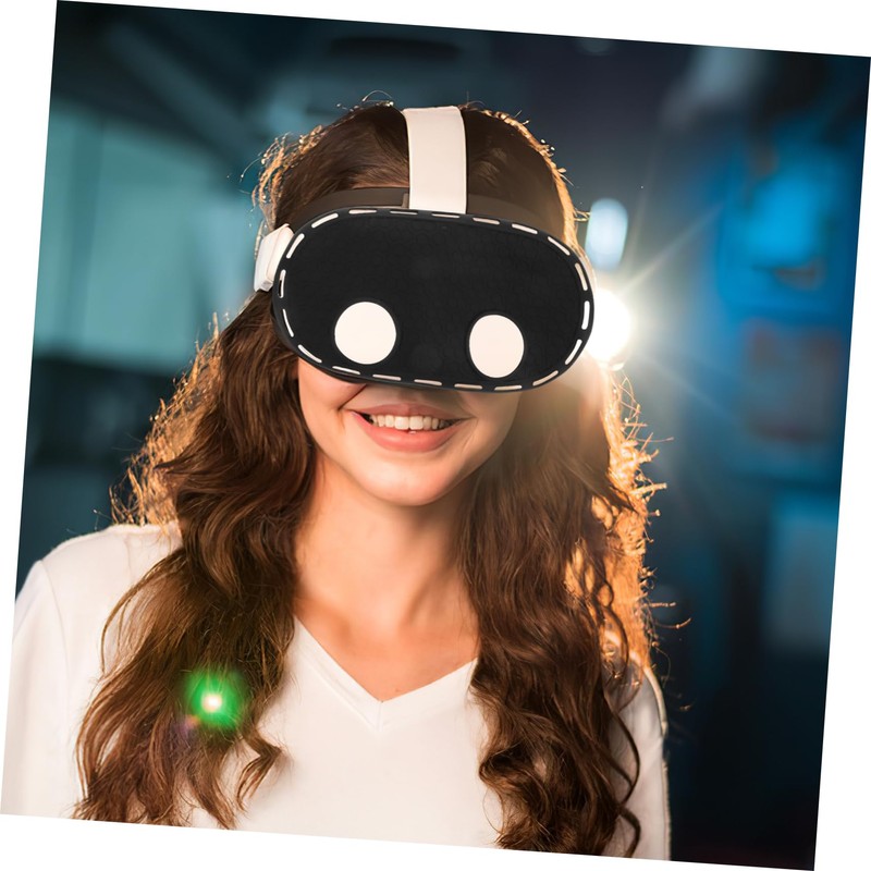 KONTONTY Vr Lens Case for Quest3s Glasses Side Protector Wraparound