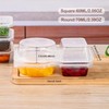 20 Sets Reusable Snack Pack Containers, Double Compartment Snack Containers