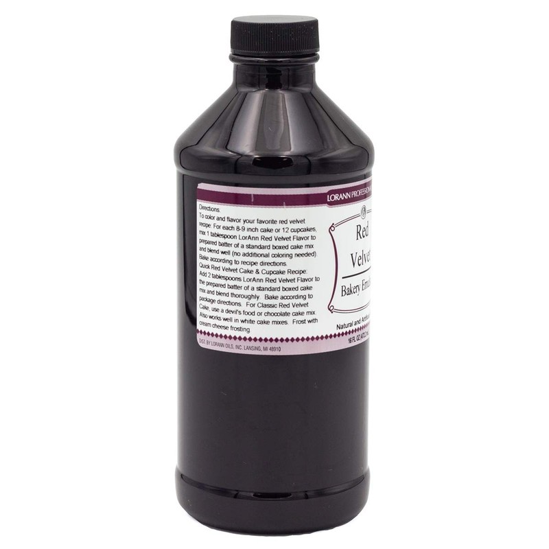 LorAnn Red Velvet Bakery Emulsion, 16 ounce bottle