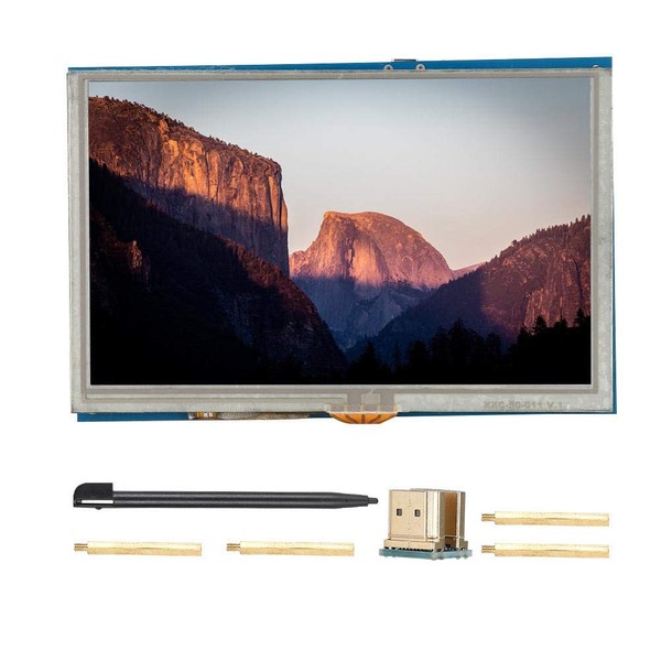 Touchscreen for , 5" LCD HDMI 800x480 Ultra HD Display