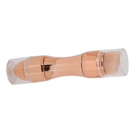 Brocha de Maquillaje 4 en 1, Mini Brocha de Maquillaje Facial, Cabeza de Esponja eláStica para Polvo para Sombra de Ojos