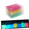 KONTONTY 20g Luminous Sand Glitter Powder for Nail Art Fluorescent