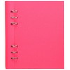 Filofax A5 Saffiano Clipbook - Fluoro Pink
