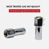Open End Cragar SST Mag Lug Nut 12mmx1.5 with Offset